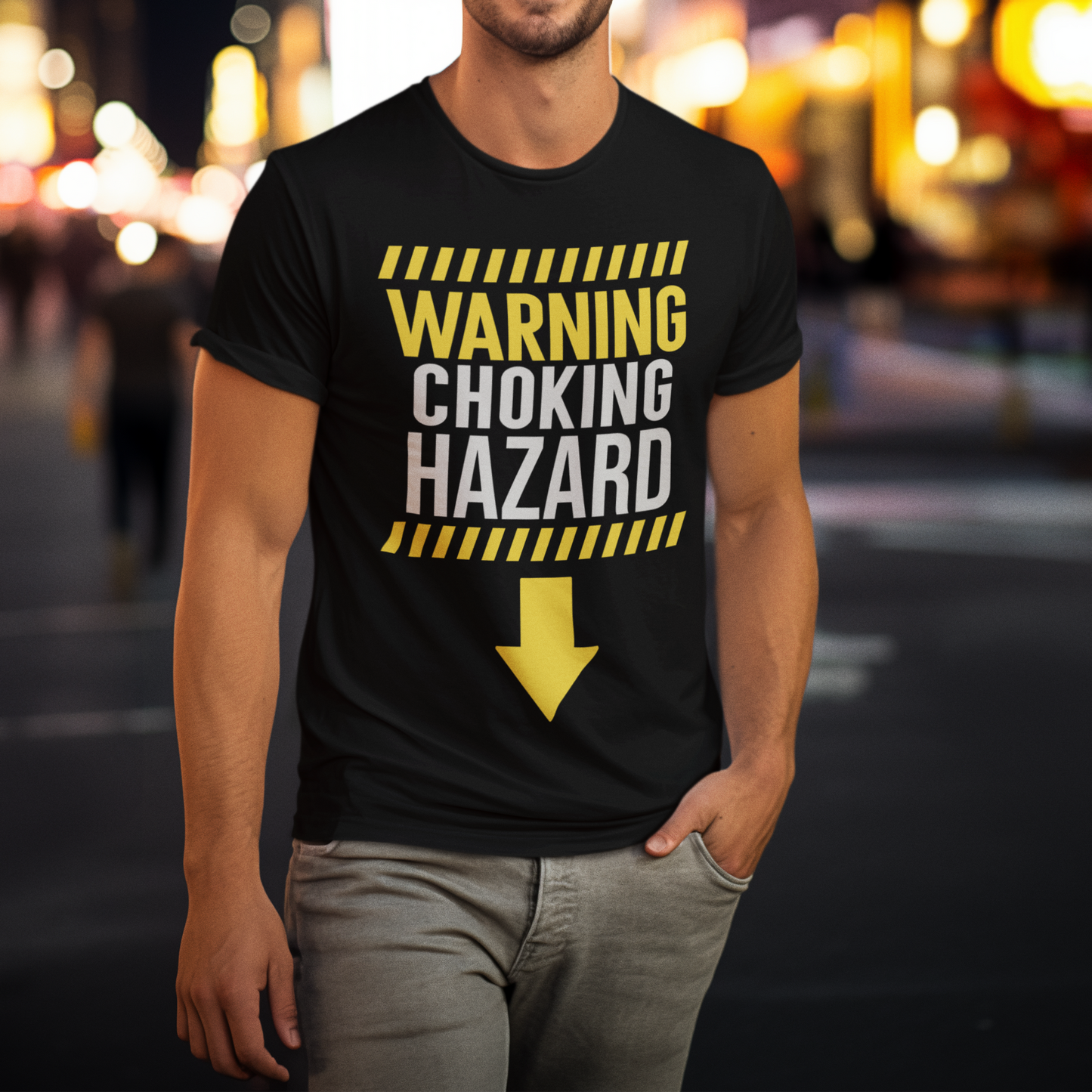 CHOKING HAZARD' T-SHIRT
