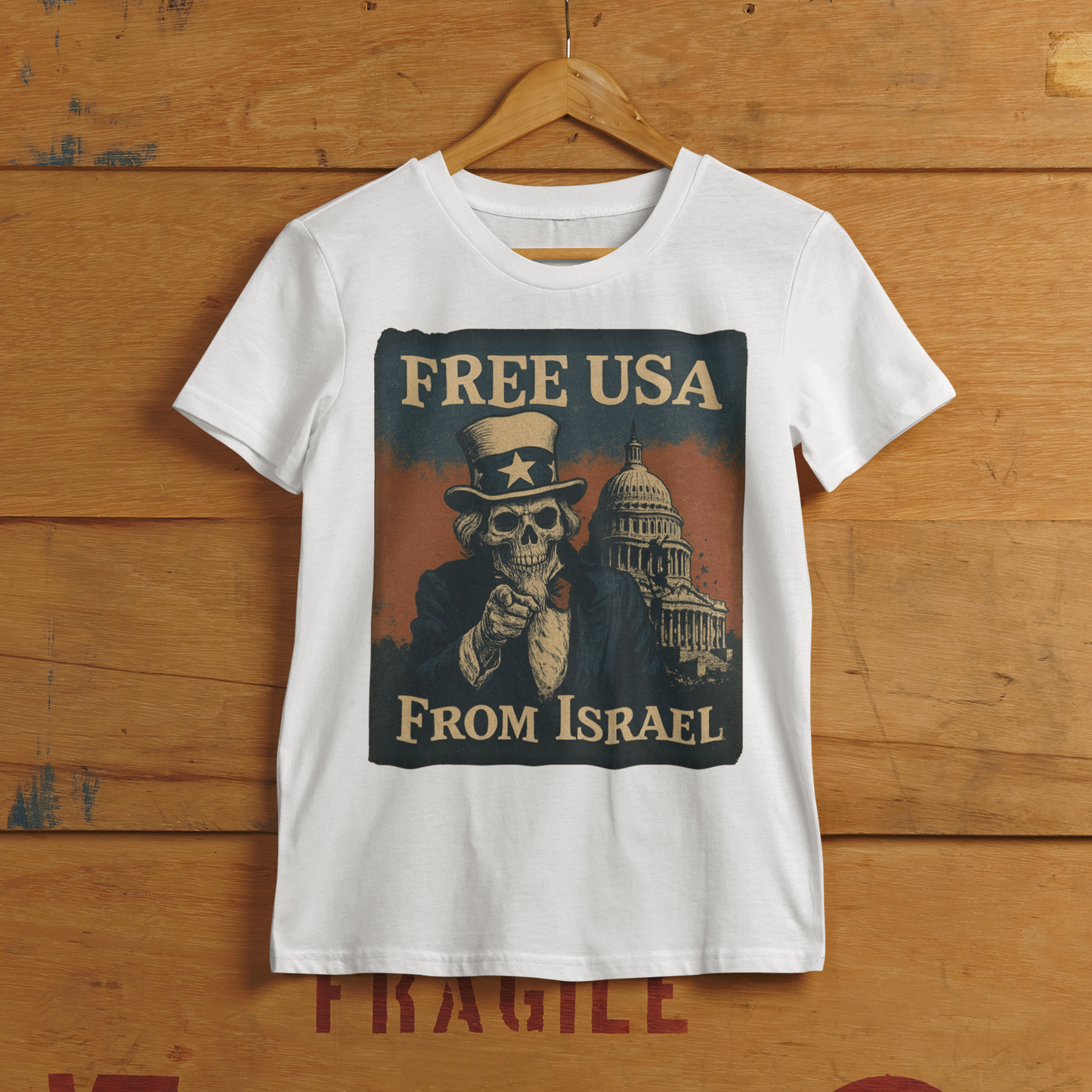 FREE USA FROM ISRAEL - TSHIRT