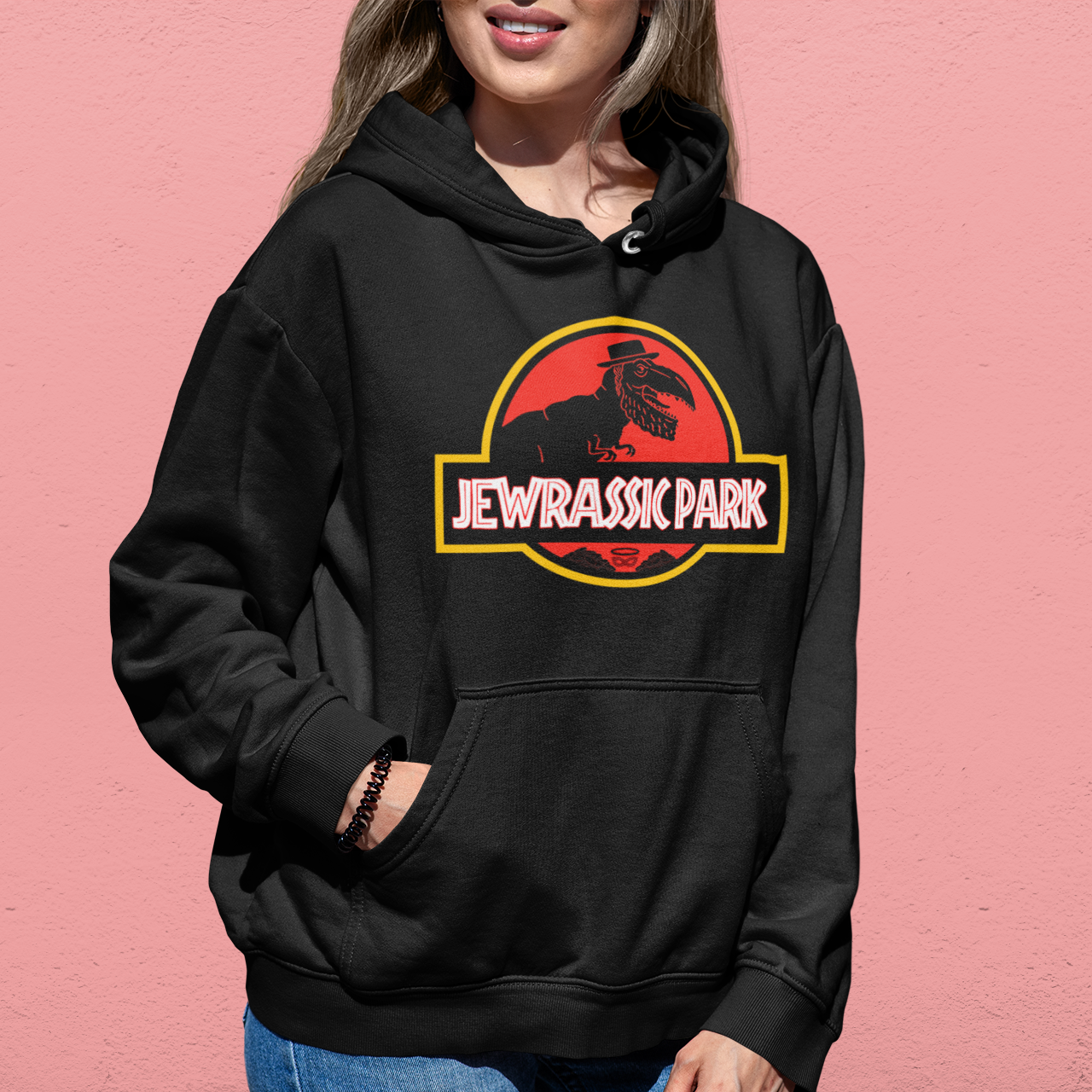 Premium Hoodie - Jewrassic Park (Unisex)