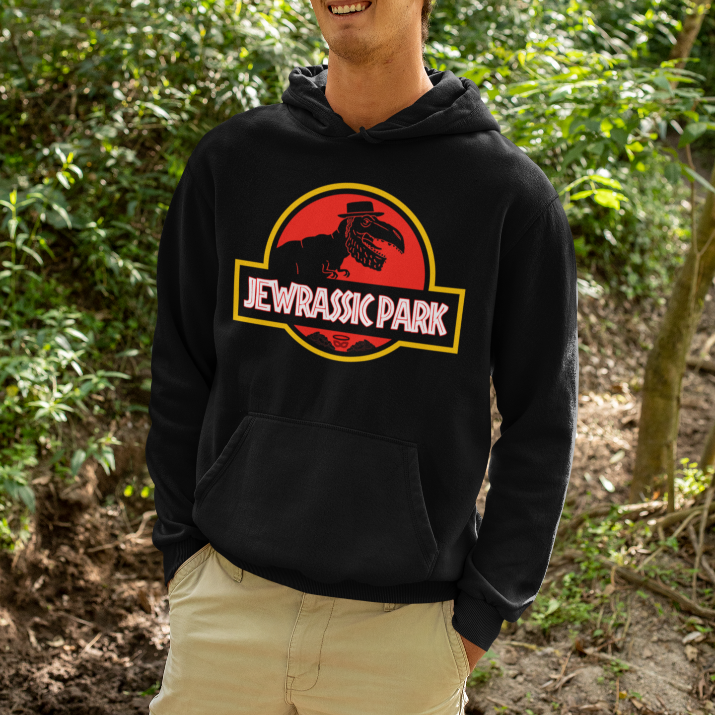Premium Hoodie - Jewrassic Park (Unisex)