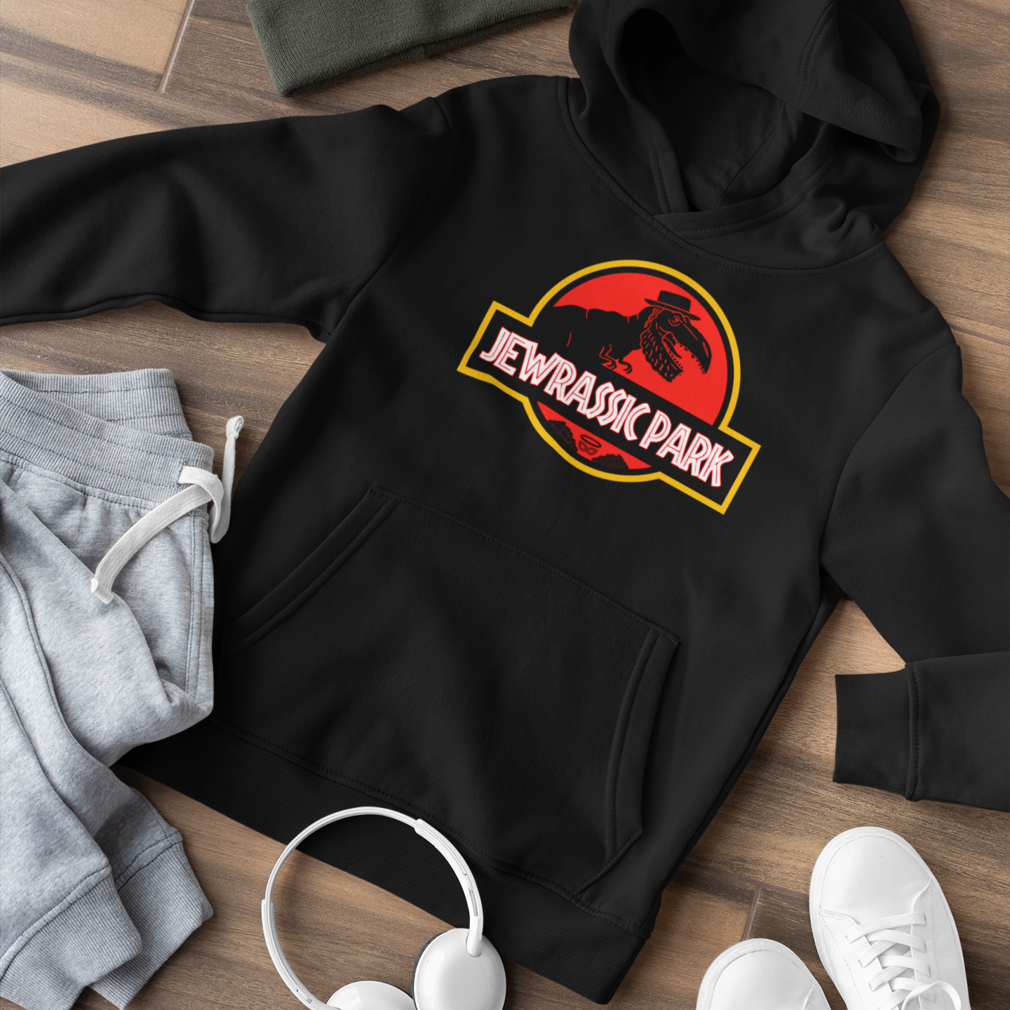 Premium Hoodie - Jewrassic Park (Unisex)