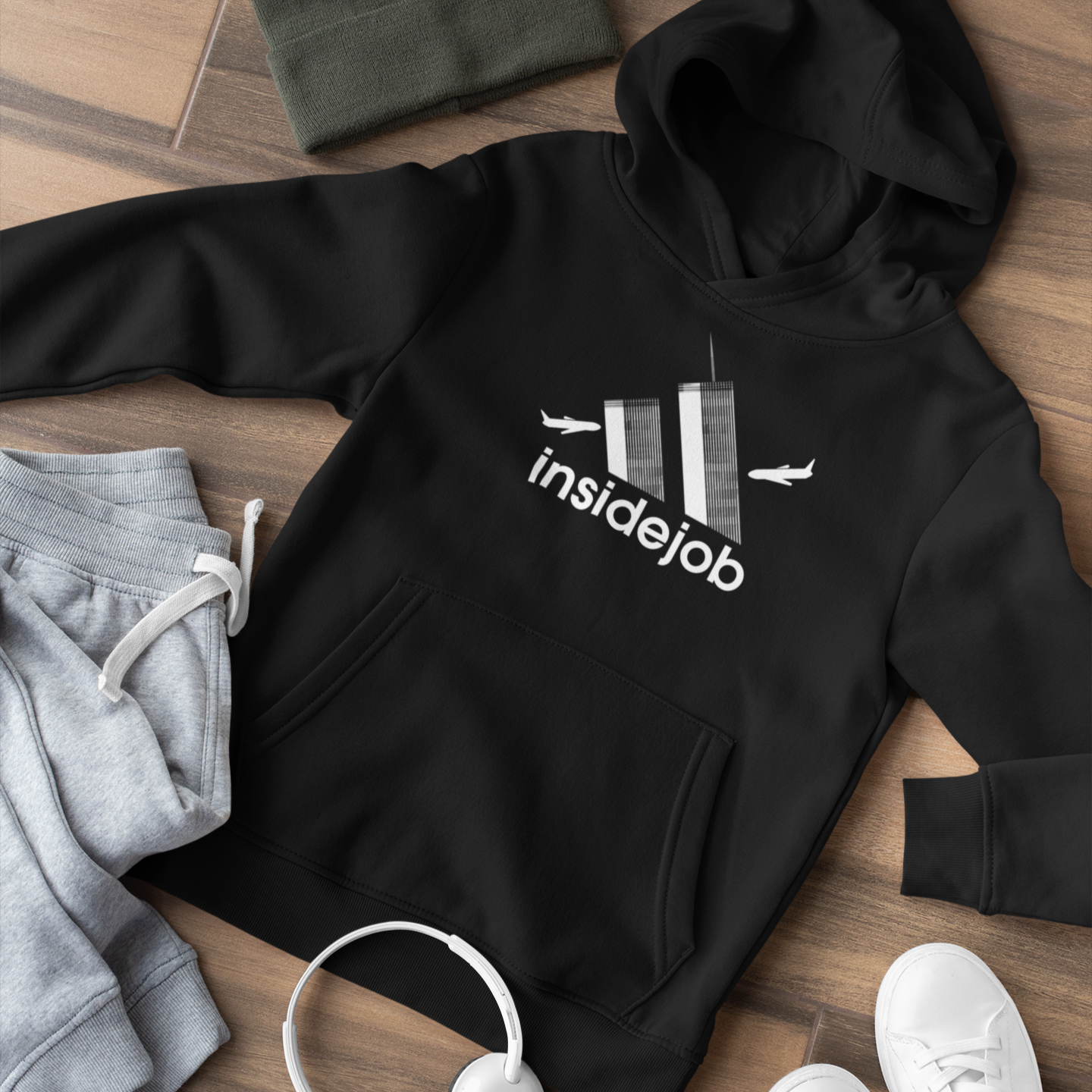 INSIDEJOB 911' HOODIE