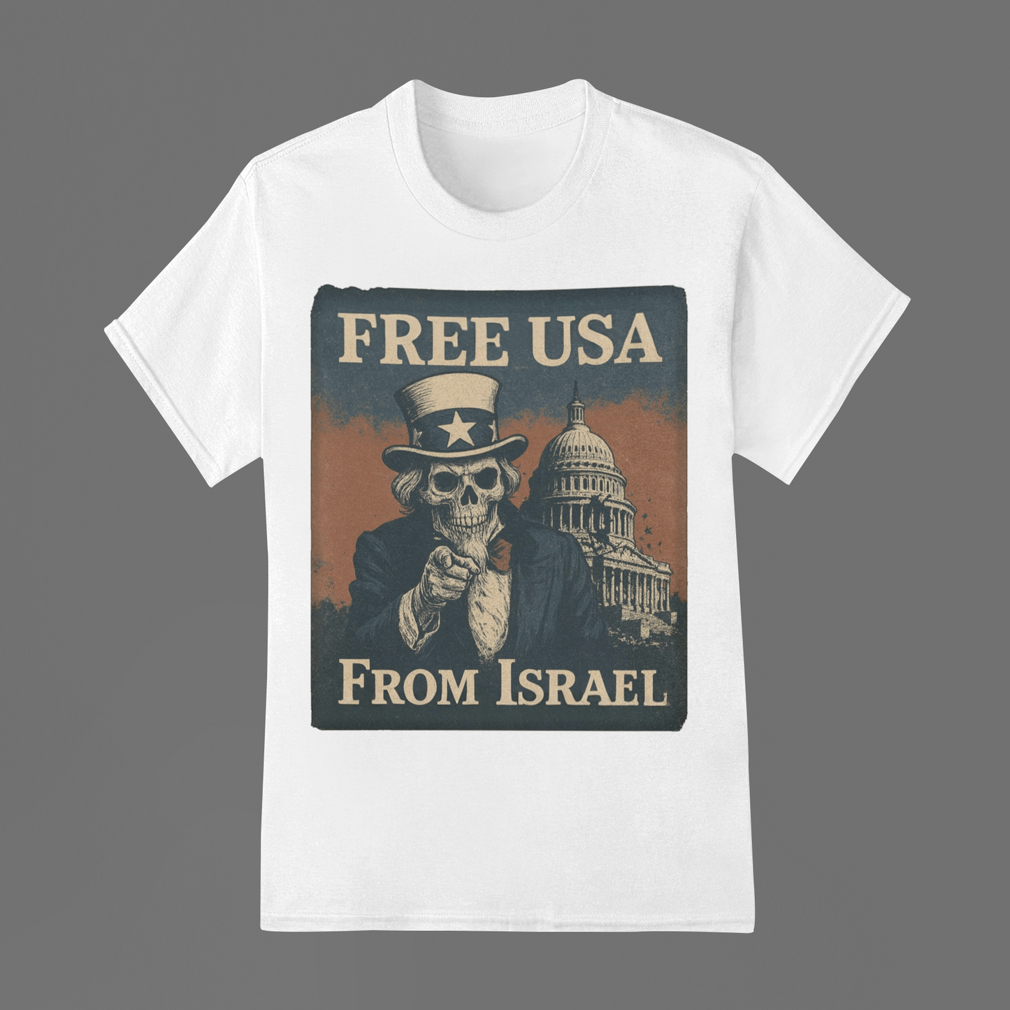 FREE USA FROM ISRAEL - TSHIRT