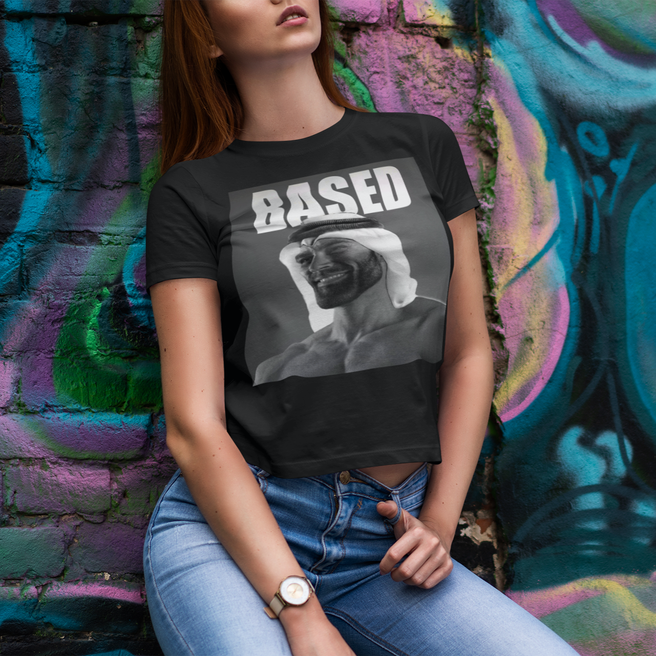 Based Habibi' Unisex Tee