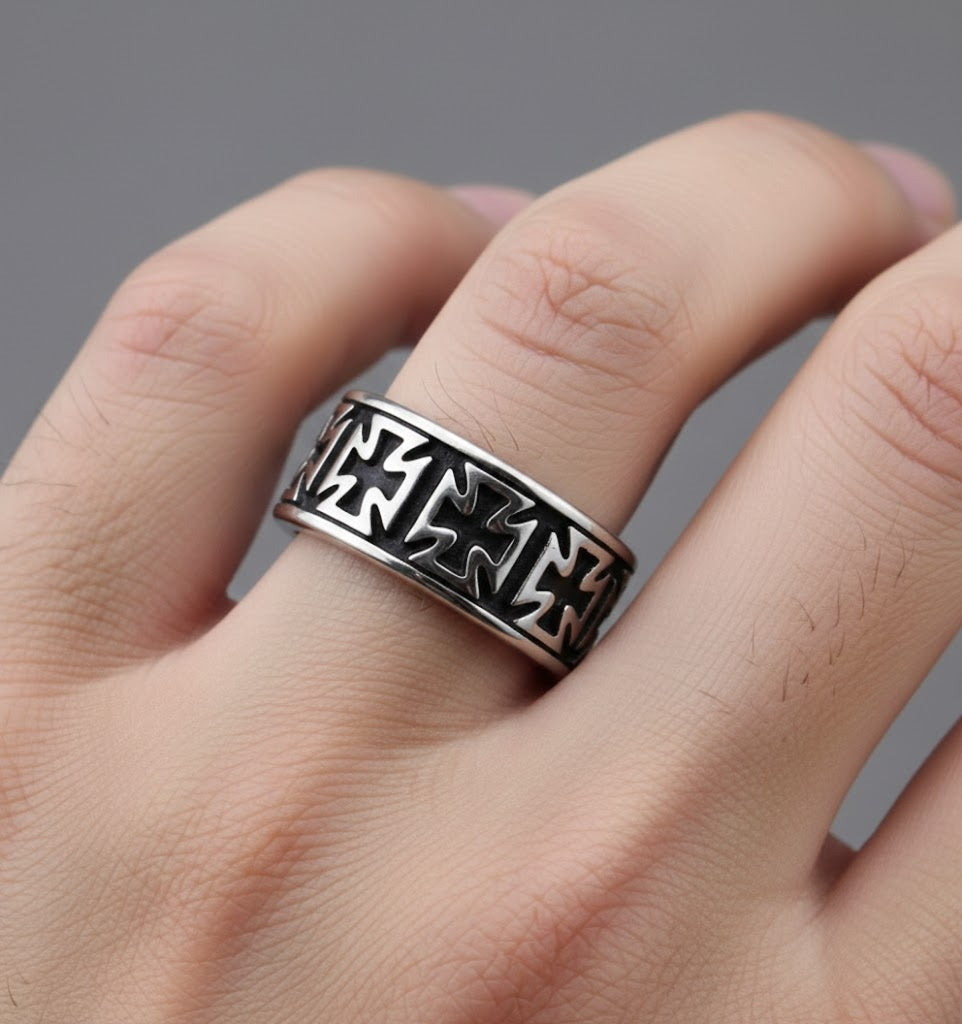 Iron Cross Ring V2