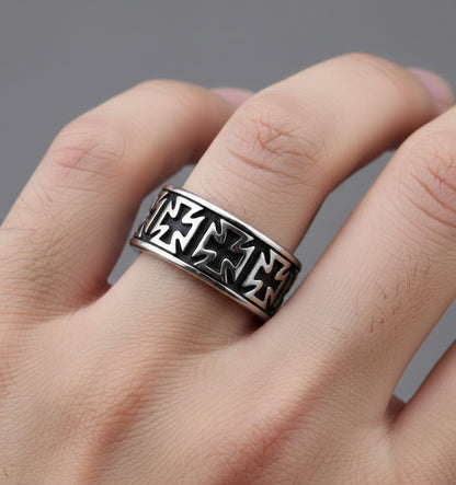 Iron Cross Ring V2