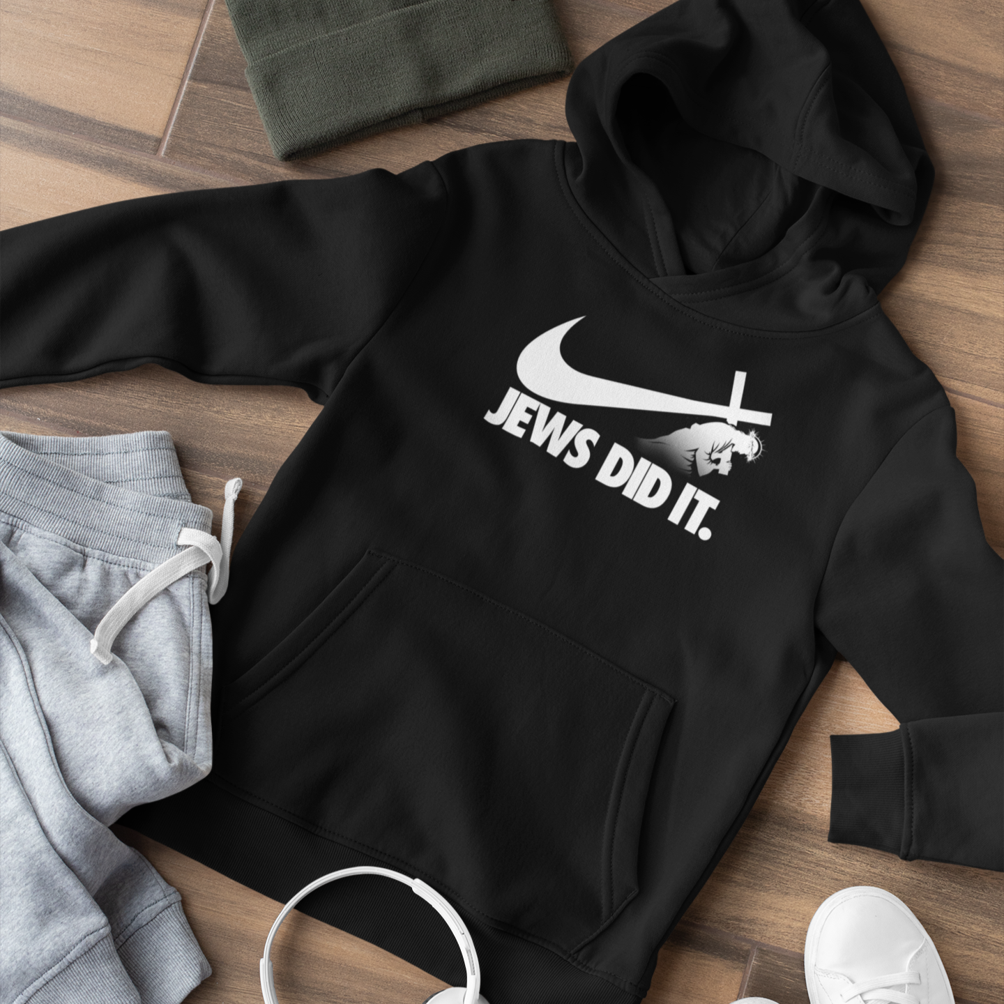 Jews did it - Unisex Hoodie