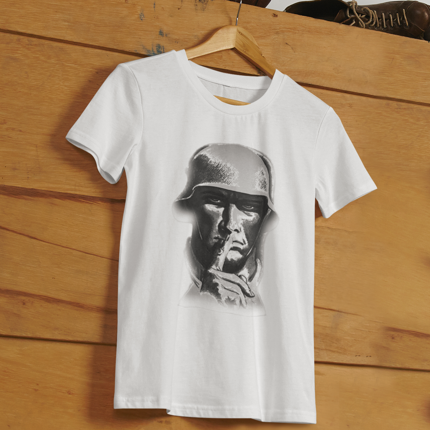 Based Solider' Unisex T-Shirt (White)