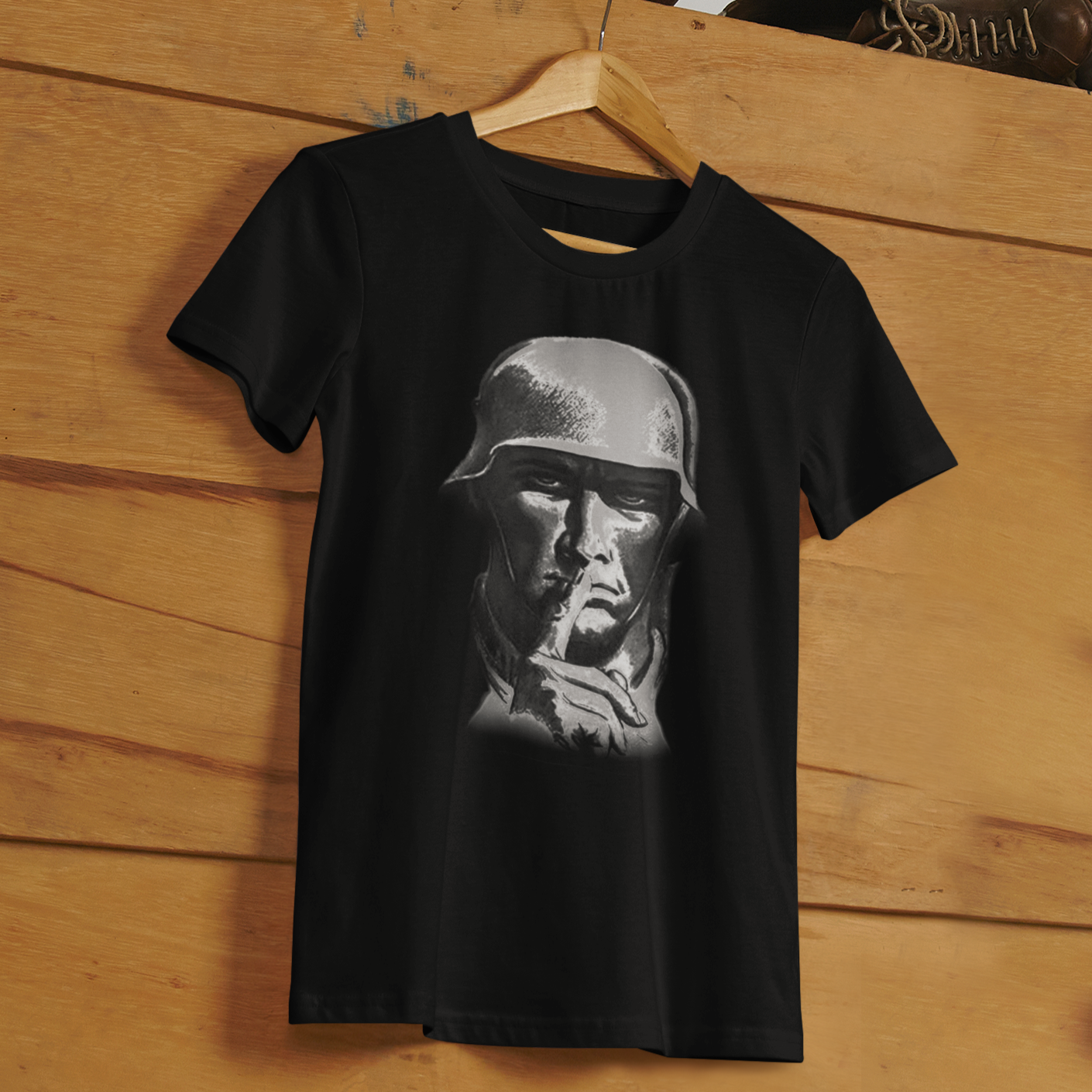 'Based Soldier' Unisex Tee (Black)