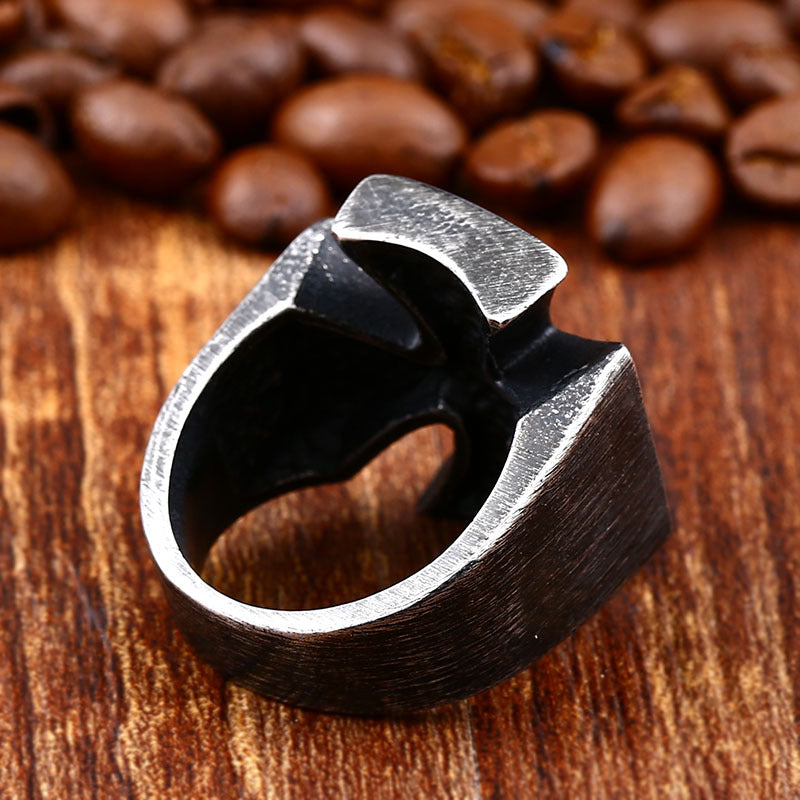 Heavy Iron Cross Ring (24g)