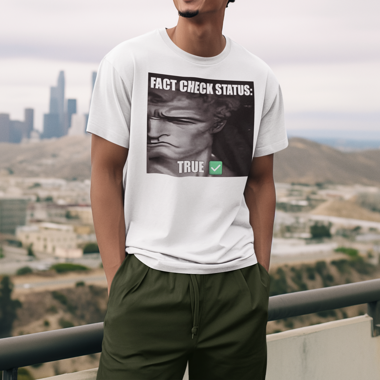 'Fact Check Status' Unisex T-Shirt