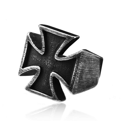 Heavy Iron Cross Ring (24g)