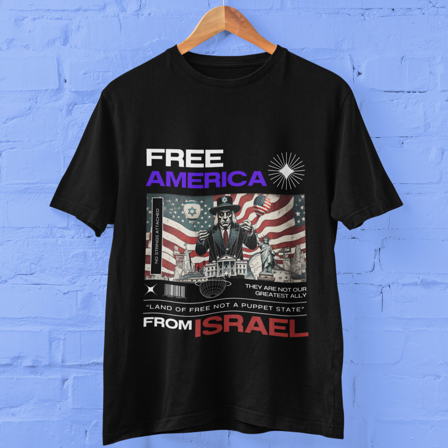 Free America from Israel' Unisex T-Shirt