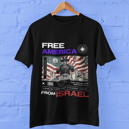 'Free America from Israel' Unisex T-Shirt