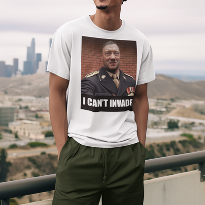 I can't invade - Unisex T-shirt