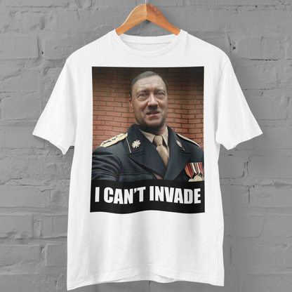 I can't invade - Unisex T-shirt