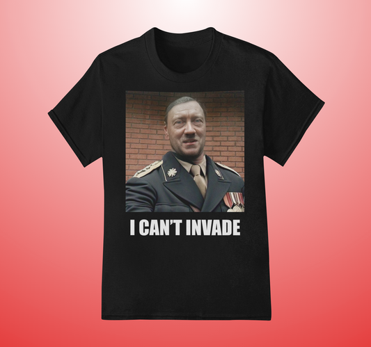 I can't invade - Unisex T-shirt