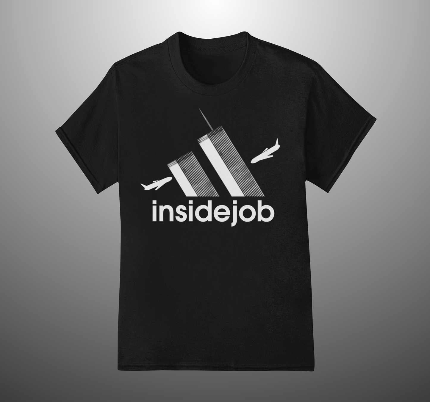 'Inside Job' Unisex Tee (Black)