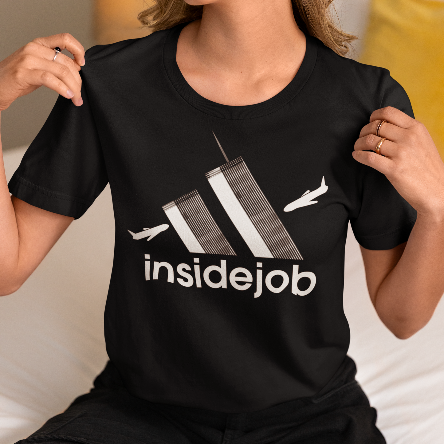 Inside Job' Unisex Tee (Black)